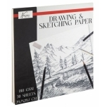 Joonistusplokk 180gr 30lehte 29,7*29,7cm Nassau