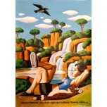 Molutamine väsitab.Akrüülmaal.Jaan Männik