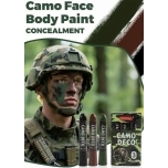 Kamuflaaž värvid 3tk Camo Deco