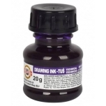 Kalligraafia tušš Violet 20ml Kohi-Noor