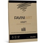 Joonistusplokk A4 120g,50 lehte Favini Art,Pruun jõupaber