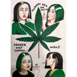 Kanep.Akrüülmaal.30*42cmJaan Männik