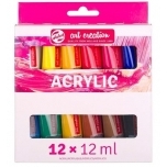 Akrüülikomplekt Talens Art Creation 12tk 12 ml