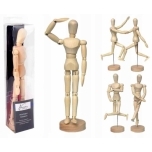 Puidust mannekeen 30cm 