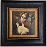 Mees, naine ja mask 17*17cmJüri Ristna  2012