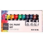 Õlivärvide komplekt 10tk 12ml Artist