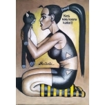 Kes käis koore kallal.Akrüülmaal lõuendil.30*21cm