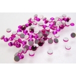 Klaasist kleebitav lame kristall 2mm Fuchsia,pakis 20tk