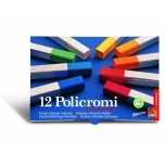 Policromi Kriitpastellid Kirkad toonid 12tk 020GC12I