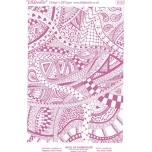 Portselani kleeppilt Jilldoodles A4 White Velvet