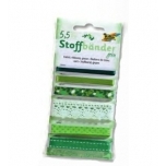 Paelad Folia tekstiilist 6tk 50-100mm Roheline